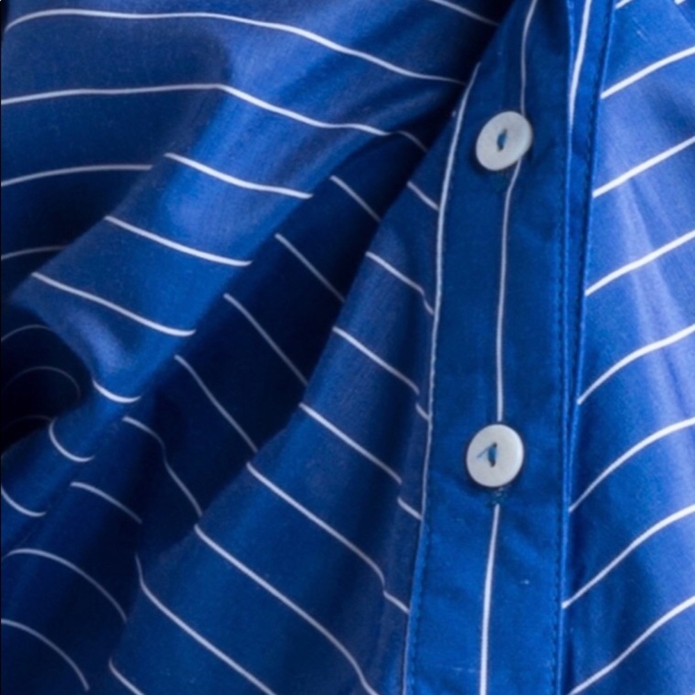 Blue Striped Bodysuit - Picture 3 of 3